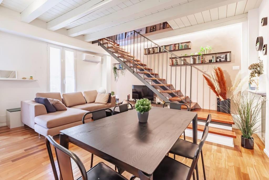 米兰Elegante Loft Su 2 Piani A 5 Minuti Da San Siro公寓 外观 照片